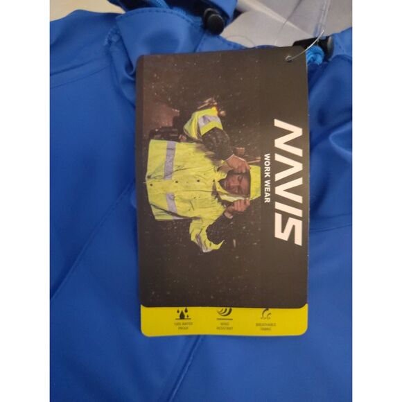 NWT NAVIS Marine Rain Suit Workwear NS005 Size Small Fishing Boating Hurricane - Picture 12 of 16